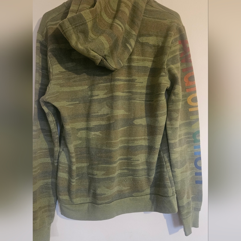Aviator Nation Camo Pullover Hoodie – Size Large – Unisex - Picture 7 of 10
